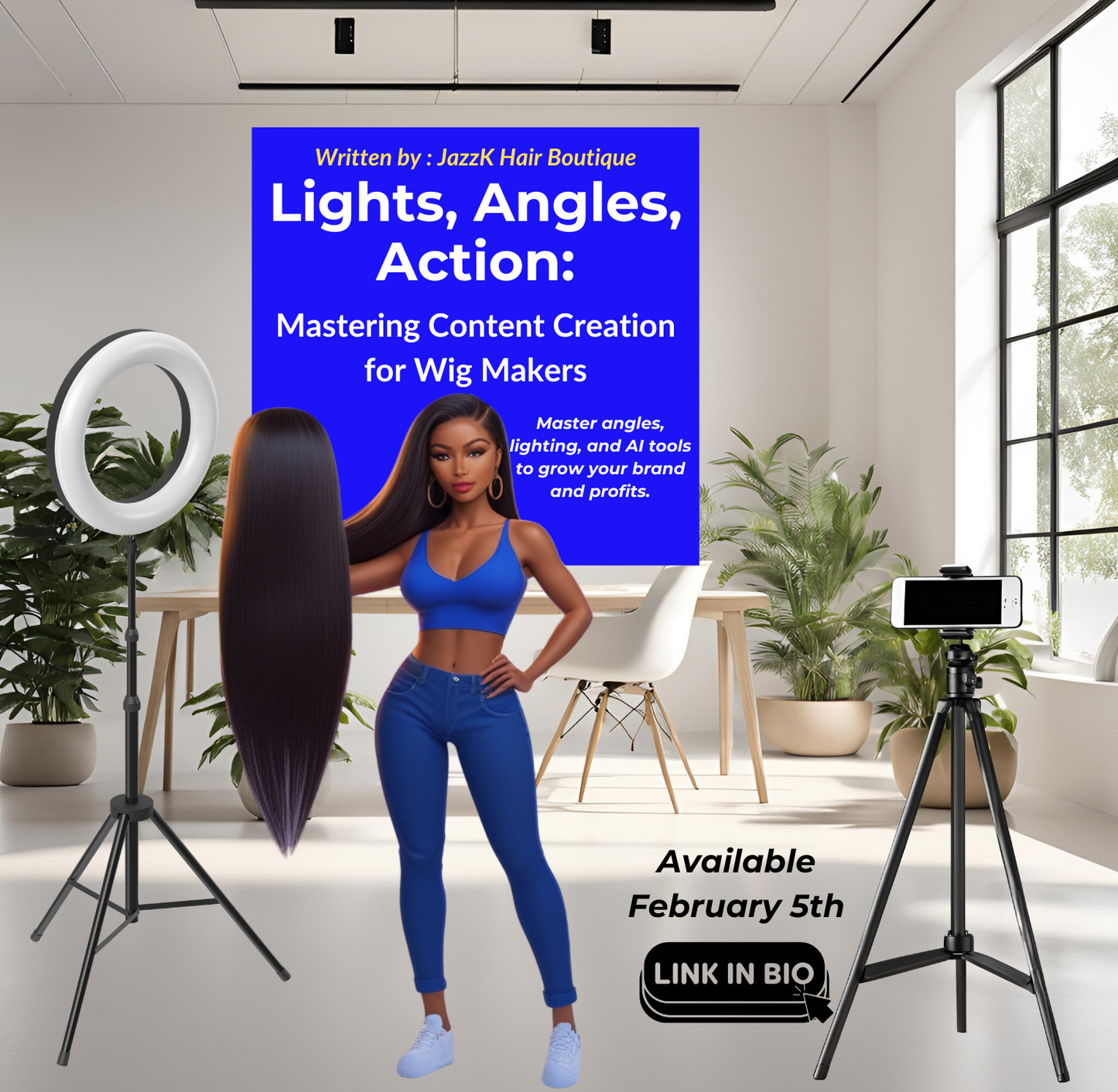 Lights, Angles, Action: Mastering Content Creation for Wig Makers – Your Ultimate Guide to Slaying Content and Growing Your Business